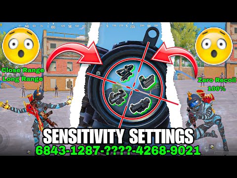 World Best Sensitivity Settings And Control for All Devices pubgmobile and bgmi