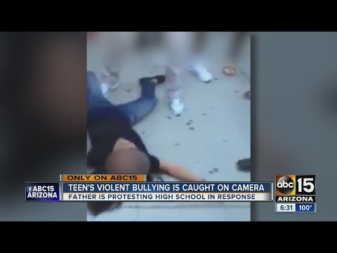 Teen’s violent bullying caught on camera