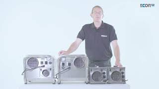Ecor Pro DH1211 INOX 110v Desiccant Dehumidifier video thumbnail