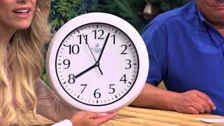 Wasserdichte Funk-Wanduhr im Test mit Katie Steiner (Juni 2018)