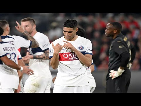 RENNES 1-3 PSG VICTOIRE RASSURANTE DU PSG, HAKIMI PERFORMANCE XXL !