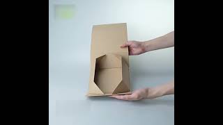 Download lagu Foldable Cardboard Box, Flip Cover Box, Magnetic Gift Box(CON-D011-01A)  #pandahall #diy #giftbox mp3