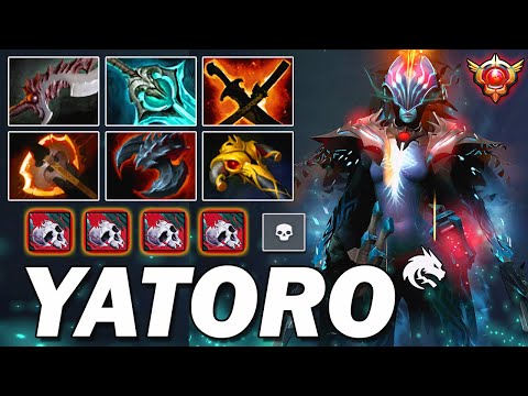 Yatoro - Phantom Assassin Next Level Carry Gameplay | 7.38c Dota 2 IMMORTAL RANK!