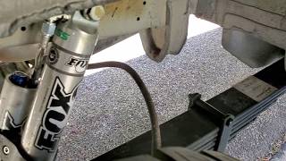 Van Compass Suspension on a 2019 Sprinter 4x4