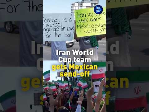 Iran World Cup team gets Mexican send-off