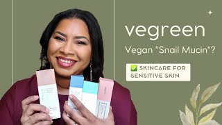 VEGREEN Review| Korean Skincare for Sensitive Skin |Sheri Approved