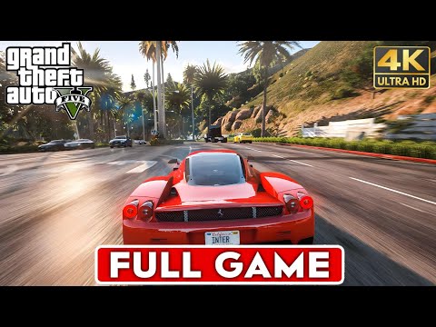 GTA 5 4K Ultra Graphics Gameplay Walkthrough FULL GAME Part 6 [4K 60FPS] - No Commentary