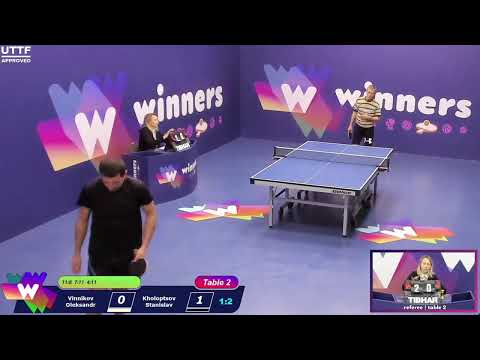 Winners League 13.10.21 Vinnikov Oleksandr - Kholoptsov Stanislav 15:30