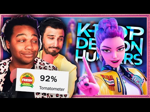 first time watching KPop Demon Hunters... (Benji thinks they're HOT!)