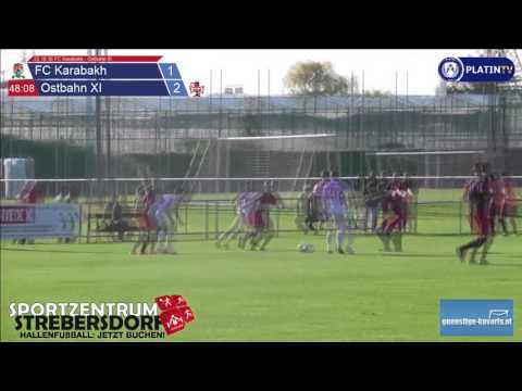 22.10.16 FC Karabakh - Ostbahn XI - Highlight  (2. Halbzeit / 48:18) am 22.10.2016 15:31