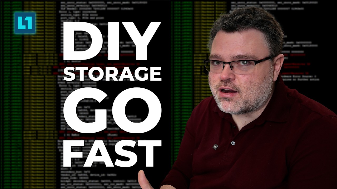 Setting Up a DIY Storage Server To Go Fast!