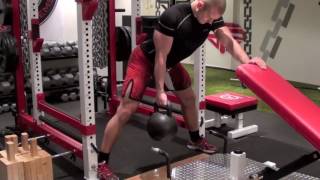 Standing Kettlebell Shrug exercise video thumbnail