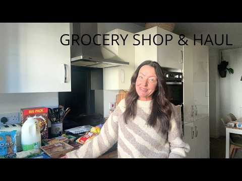 WEEKLY GROCERY SHOP/TESCO & M&S