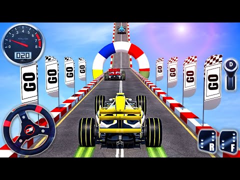 Formula Ramp Car Stunts Simulator 2021 - GT Impossible Car Racing 3D - Android GamePlay