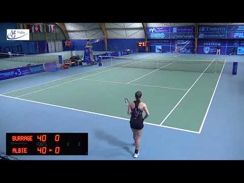 Jodie Burrage - Audrey Albie (W80 Poitiers 2022 R16)
