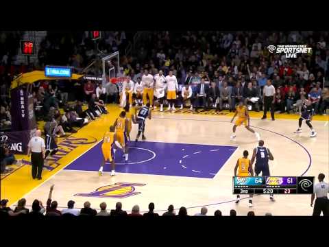 [HD] Jeremy Lin Alleyoop To Ed Davis | Kings vs Lakers | December 09, 2014 | NBA Season 2014-15