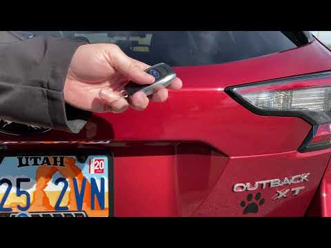 2020 Subaru Outback: Secret Access Pin