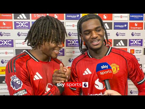 "Possibly win the league" 👀 | Ayden Heaven & Patrick Dorgu FULL Man Utd post-match reaction