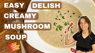 Escape ordinary soups with this mouthwatering cream of mushroom recipe.