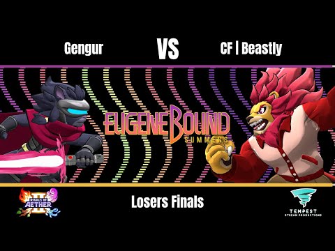 Gengur (Clairen) vs CF | Beastly (Zetterburn) - Rivals II Losers Finals - EugeneBound Summers