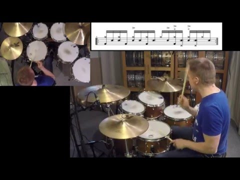 Squib Cakes, David Garibaldi Drum Lesson by Kai Jokiaho