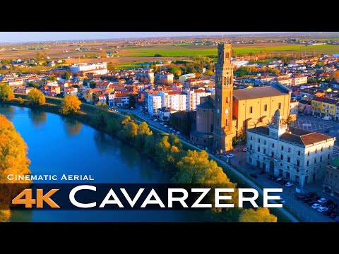 CAVARZERE 🇮🇹 4K Drone | Venice Veneto Italy Italia