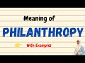 Daily vocabulary | Philanthropy Meaning | Vocabgram