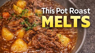 This Pot Roast MELTS | Ultimate Comfort Food Dinner