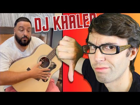 DJ Khalid FAILS at Guitar!