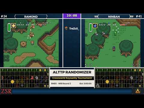 ALttPR Crossworld Keysanity Tournament: WB Round 2 - Ramond vs. Ninban