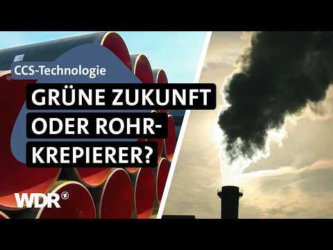 Vorhaben mit Risiko: Wie CO2-Pipelines Industrie und Klima retten sollen | Westpol | WDR