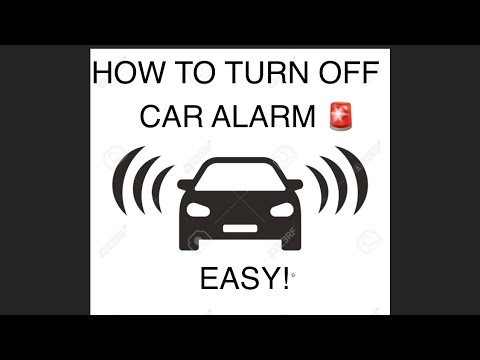 HOW TO TURN OFF CAR ALARM! 🚨 EASY - No Key FOB Needed! Toyota , HONDA - Ford - Volkswagen 👍😎