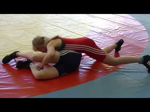 Ringen Turnier Dresden, Freistil, weibliche Schüler, 38 kg, Zschopauer RV - RC Chemnitz