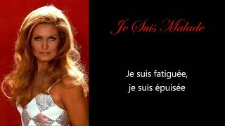 Dalida - Je suis malade (avec les paroles + with english subtitles)