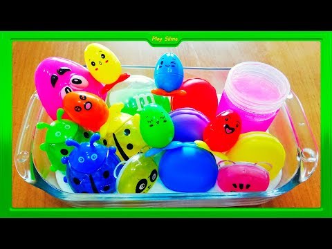 Mixing Store Bought Slime into Glossy Slime. Satisfying Slime Video!