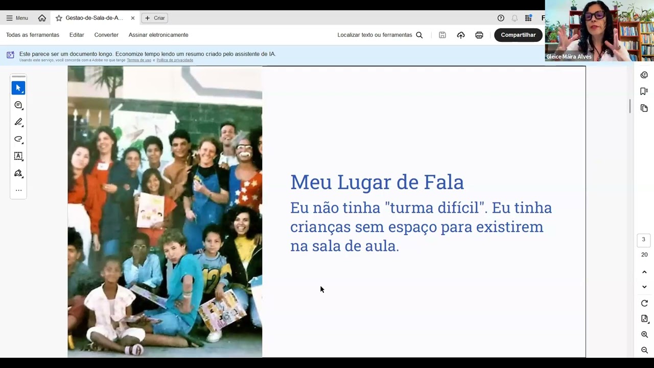Webinar "Gestão de Sala de Aula Baseada em Direitos da Criança"