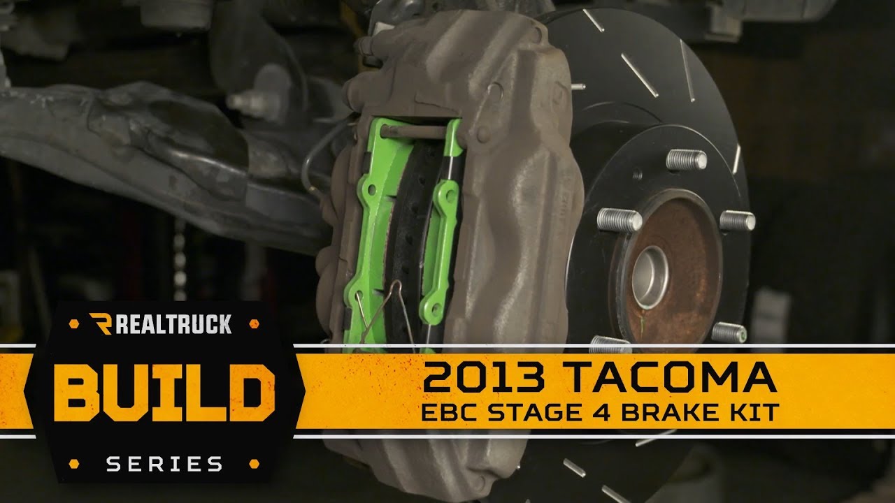 EBC Stage 4 USR Green Supreme Brake Kit |  2013 Toyota Tacoma Build
