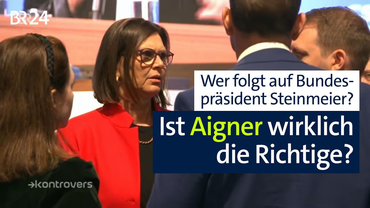 Bundespräsidentin Ilse Aigner? Union uneins über Steinmeiers Amtsnachfolger(in) | kontrovers | BR24