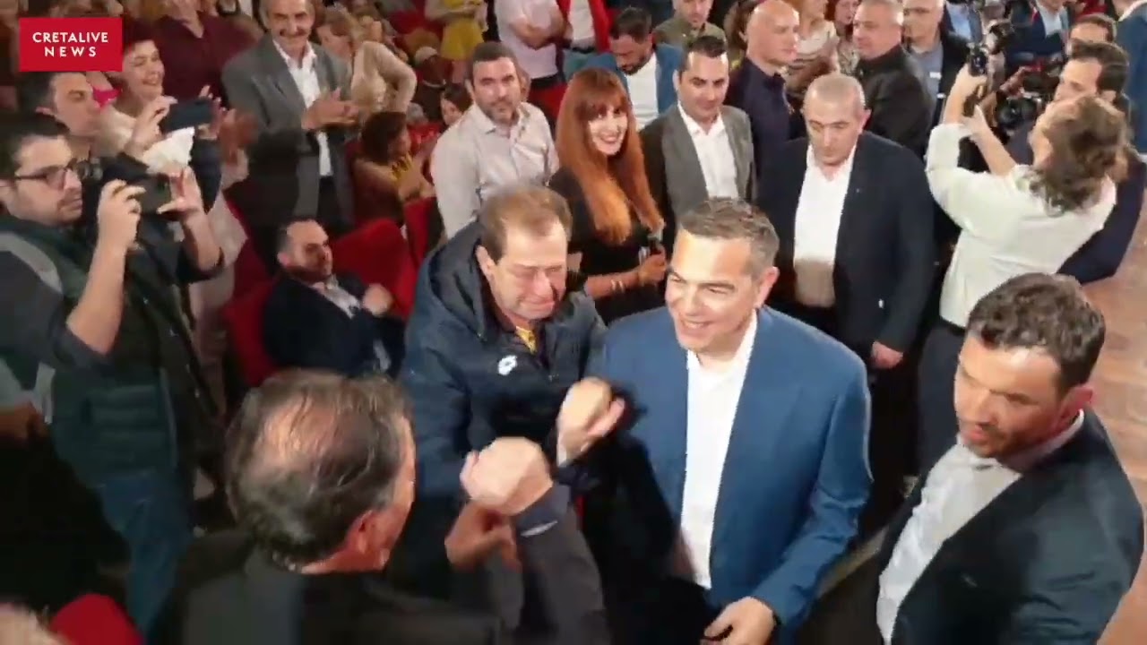 Η παρουσίαση του βιβλίου του Αλέξη Τσίπρα στο Ηράκλειο