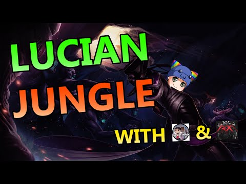 Lucian Jungle With Redmercy and Pants are Dragon - Full Gameplay Commentary