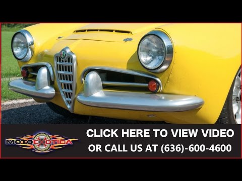 1957 Alfa Romeo Giulietta Spider (CC-935388) for sale in St. Louis, Missouri