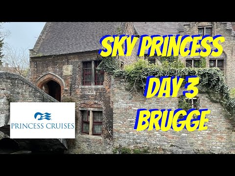 Sky Princess Cruise Vlog Day 3 - Brugge and Blankenberge