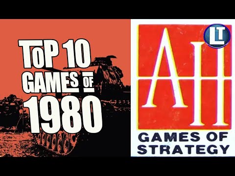 AVALON HILL 1980 HOTNESS LIST / HOW Had The Top BOARD GAMES On The HOTNESS LIST CHANGED In 5 YEARS?