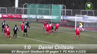 preview picture of video '1:0 für SV Bergisch Gladbach 09 gegen 1. FC Köln U23 - 29. Spieltag Regionalliga West - 2012/2013'