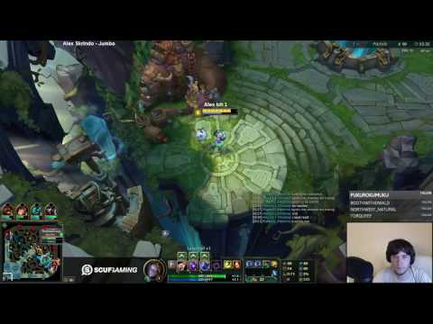 S6 Ranked Challenger Gameplay   Alex Ich as Orianna vs Ryze Mid