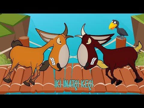 Bir Köprüde Karşılaşmış İki İnatçı Keçi - Türkçe 2 İnatçı Keçi Çocuk Şarkısı & Bebek Şarkıları Dinle
