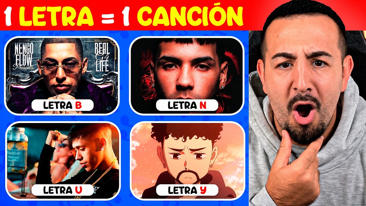PAPI GAVI REACCIONA a "SALVA UNA CANCIÓN de REGGAETON por su INICIAL"