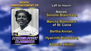 Patricia Patsy Blanchard long