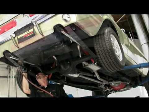1967 Mustang Shelby GT 500 Installation- MagnaFlow Exhaust Part #15816