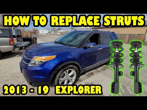 How to replace the struts on a 2013-2019 Ford Explorer